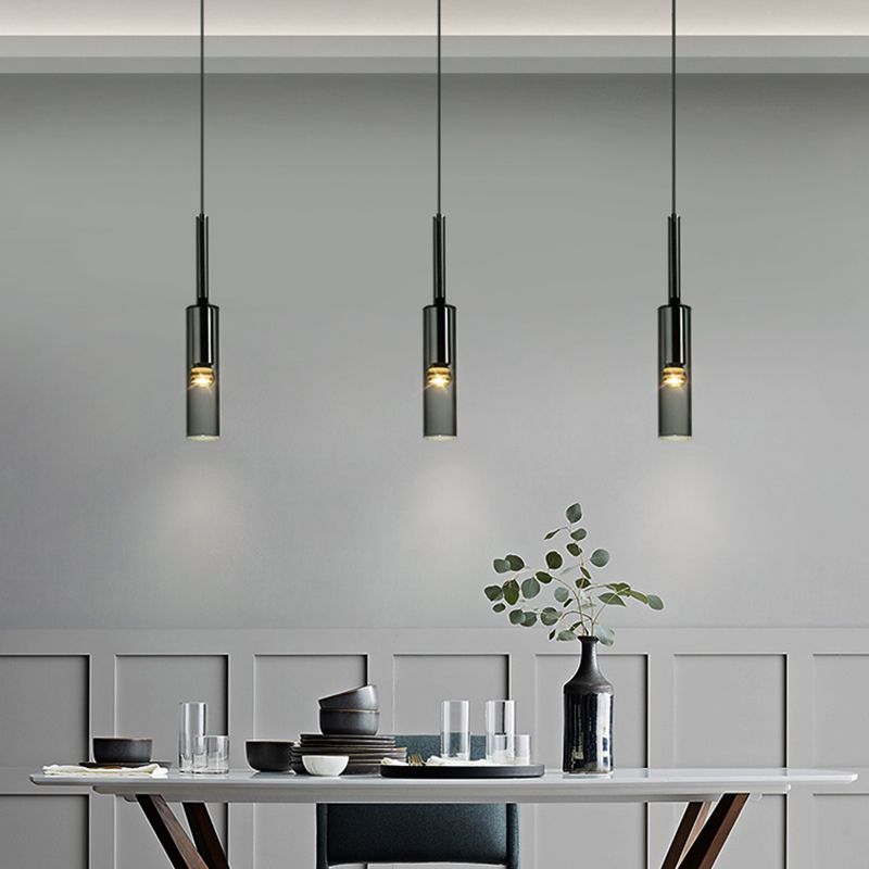 Cylindrical Pendant Lighting Fixtures Contemporary Kitchen Pendant Lights