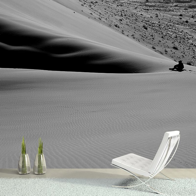 Bedroom Wall Mural Wallpaper Modern Desert Mildew Resistant Wall Decor