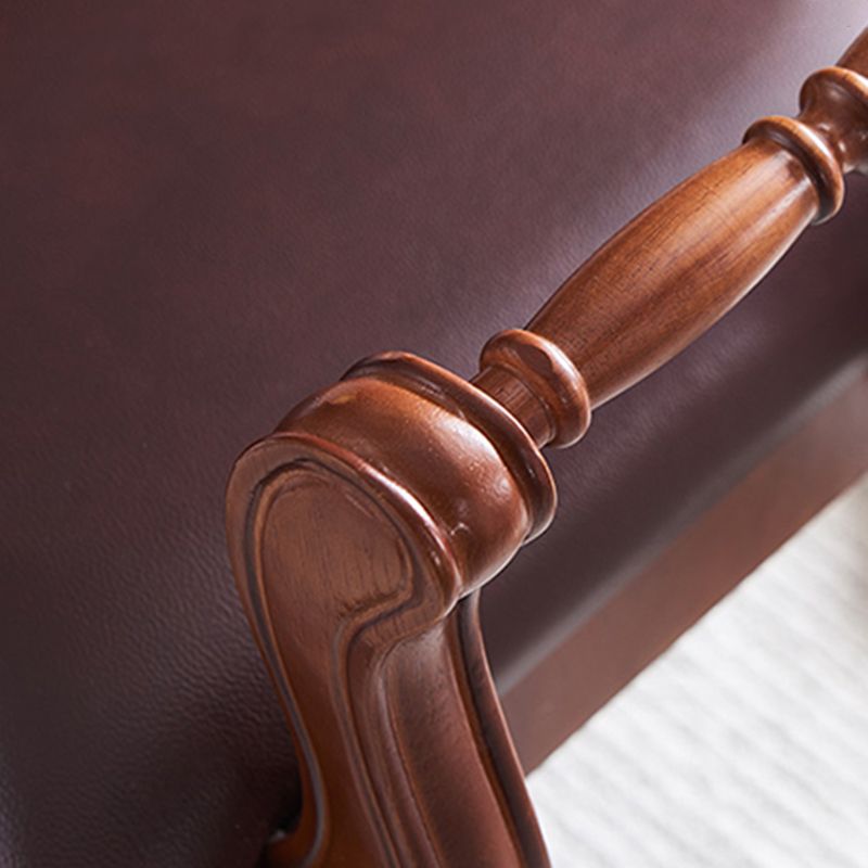 Modern Wood Dining Room Chair Open Back Single Dining Chair for Home Use