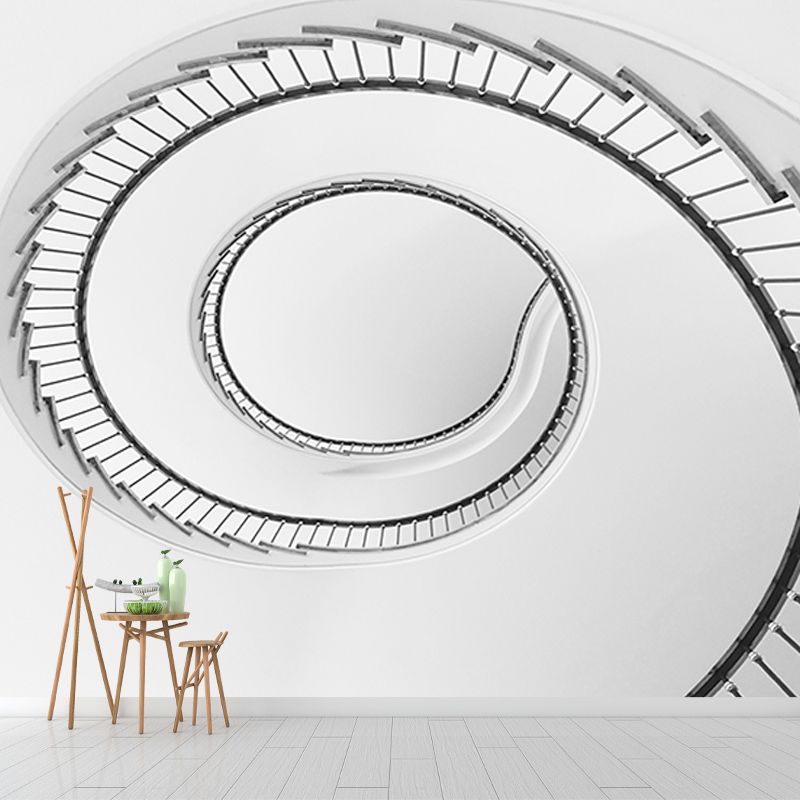 Space Extension Wall Mural Mildew Resistant Wall Covering for House Interior