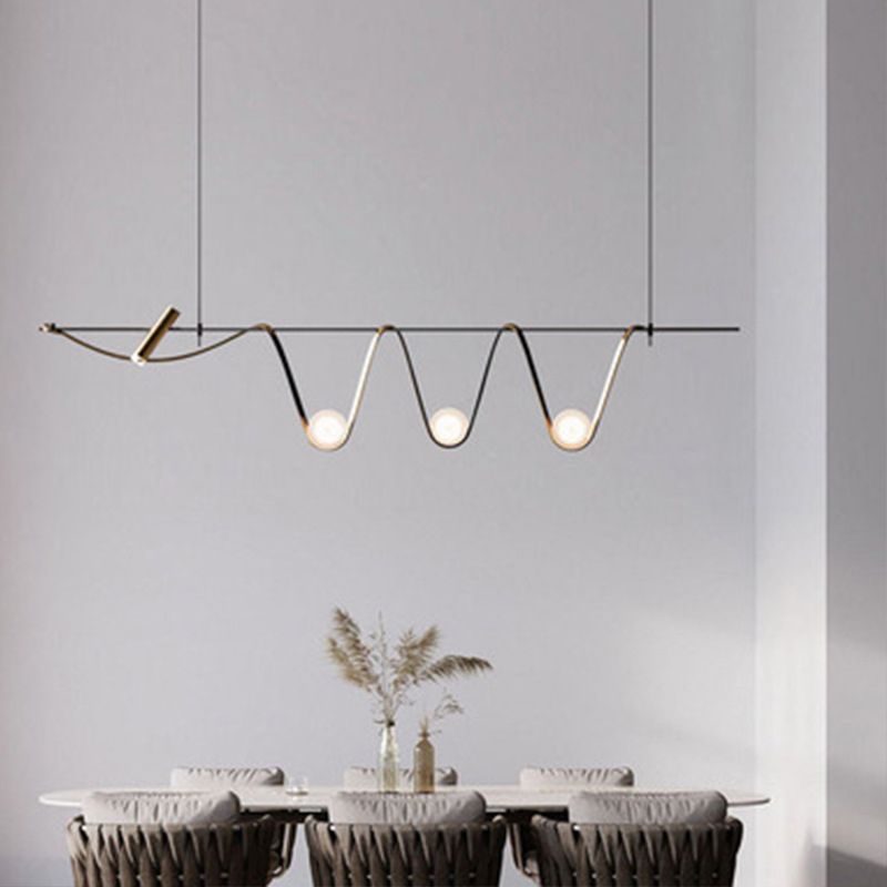 Luci moderne del cilindro del cilindro in globo del lampadario 4 illuminazione in metallo