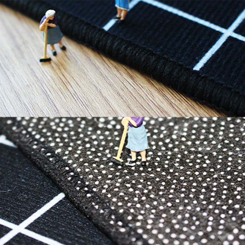 Abstract Rug Polyester Area Carpet Stain Resistant Indoor Rug for Home Decoration