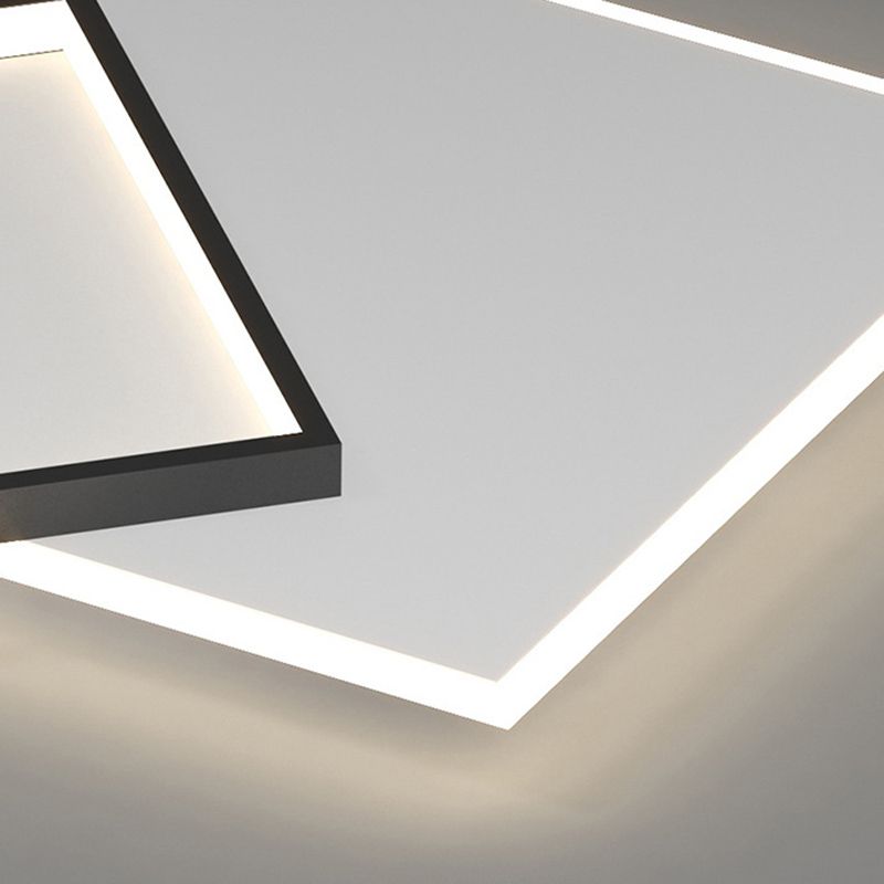 Acryl moderne stijl ontwerp inbouwlamp 2-lichts LED-lichtarmatuur voor woonkamer