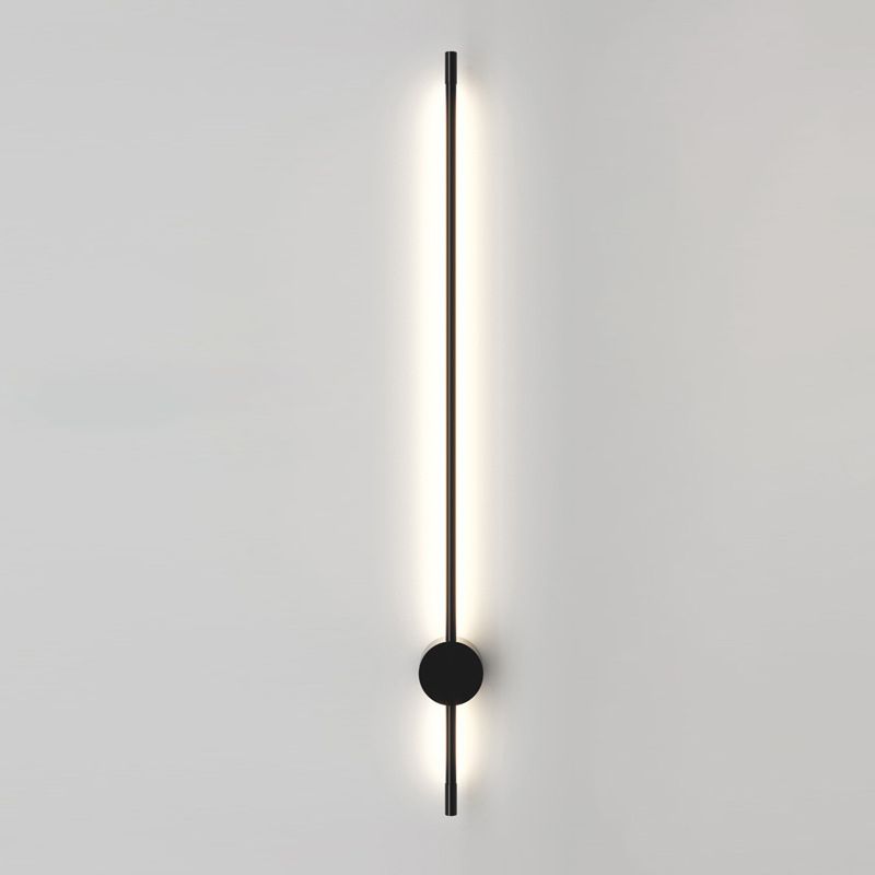 Moderner minimalistischer Stil Linear Wandmontierte Lichter Metall Wandleuchten für Wohnzimmer
