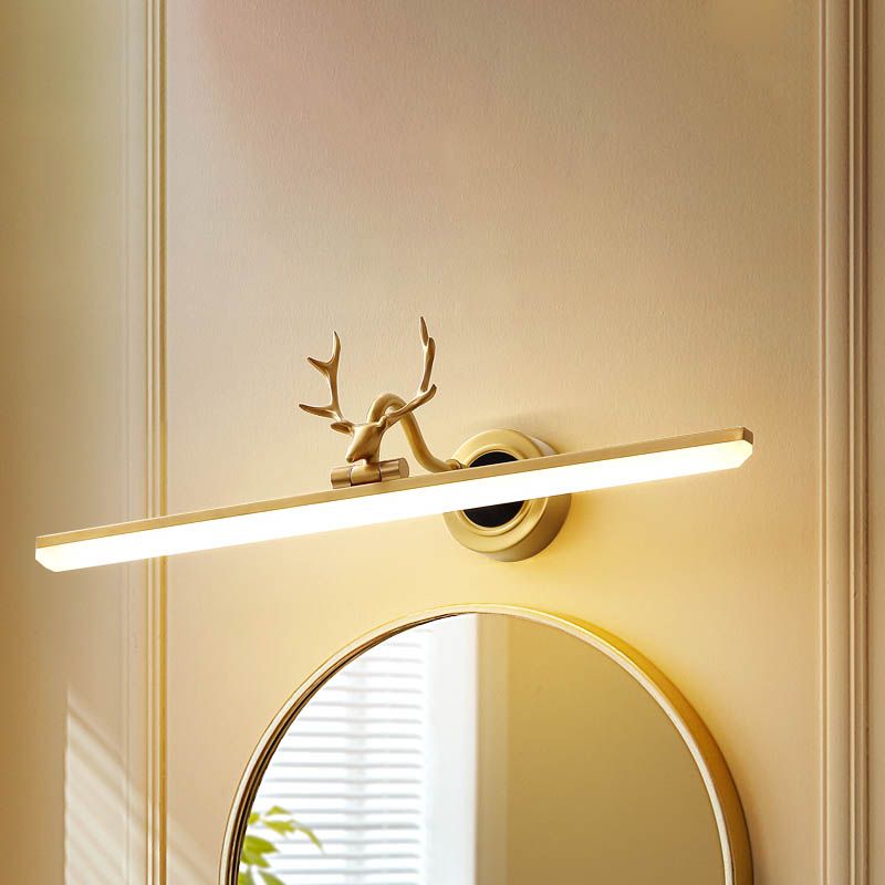 Minimalism Mirror Light Vanity Light Fixtures for Washroom Restroom Powder Room