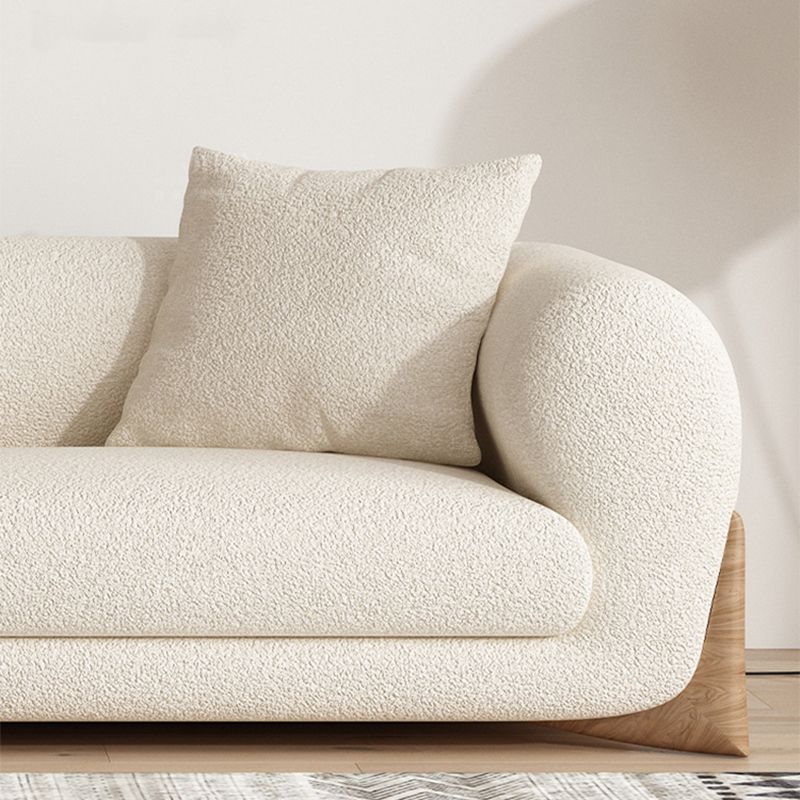 Modern Style Living Room Tuxedo Arm Loveseat Tight Back Seating