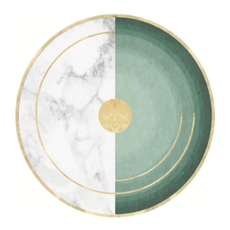 Tapis de tapis de zone moderne de couleur lumière polyester