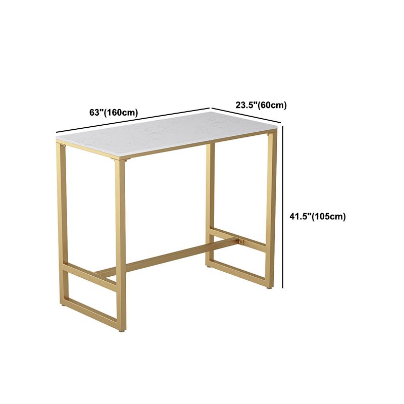 Glam 1/2/3/5 Pieces Table and Stool Set Gold Bar Table and Stools