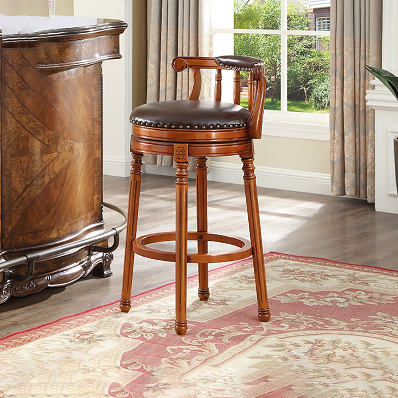 1/3 Pieces Modern Solid Wood Pub Table Set Round Counter Table