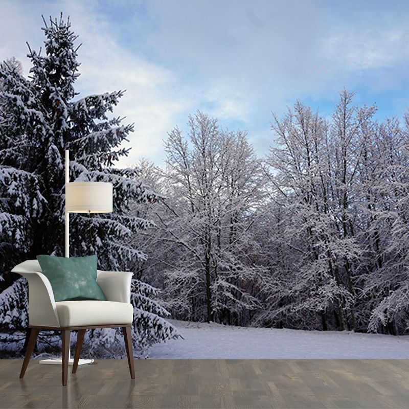 Bedroom Wall Mural Modern Forest Decorative Eco-friendly Wall Covering