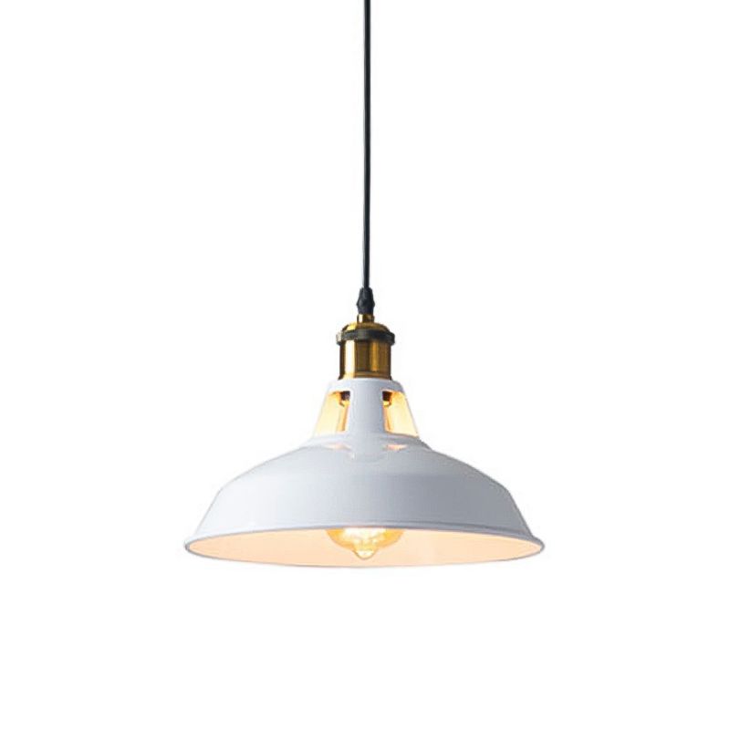 Lampada a sospensione in metallo a 1 luce bar a sospensione vintage per negozio