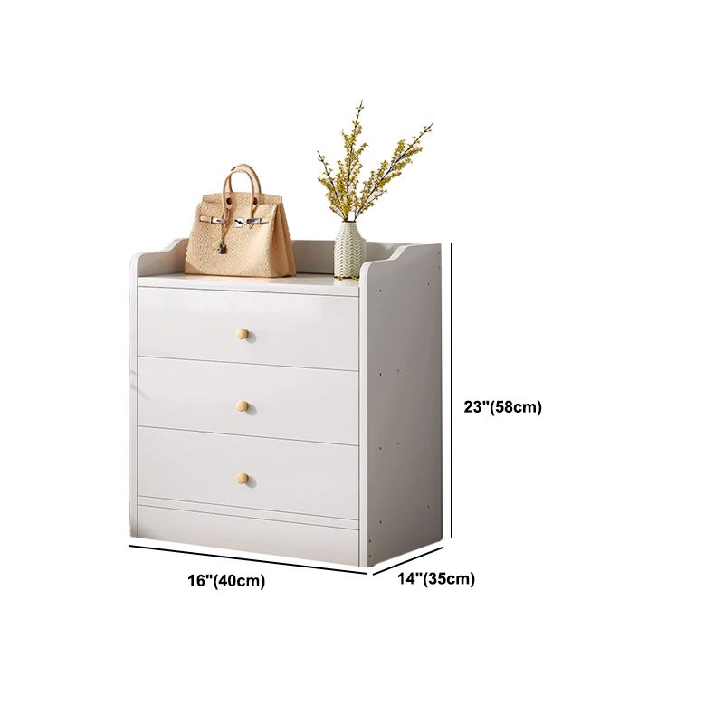 Contemporary Rectangle Manufactured Wood And Standard with Drawer Chest