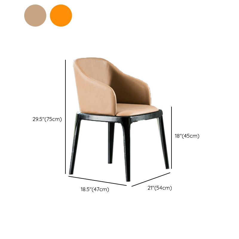 Kitchen Home Upholstered Dining Chairs Faux Leather Parsons Chair