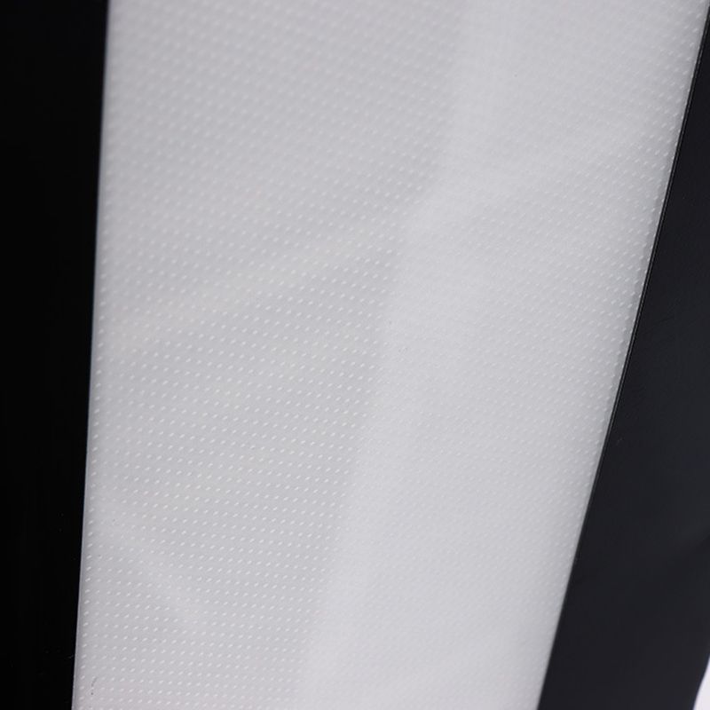 Rectangular LED Island Light Fixture Simplicity Acrylic Black Pendant Light for Dining Room