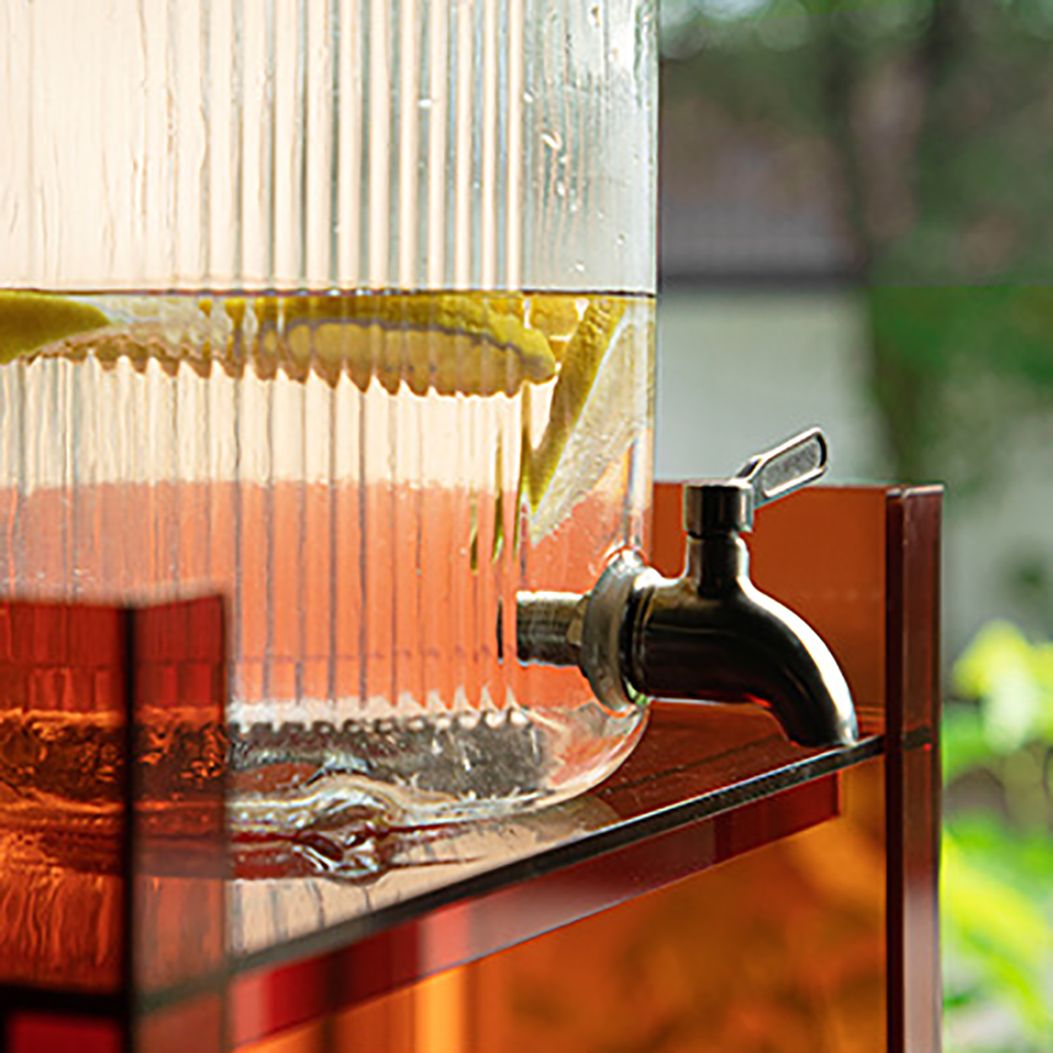 10 "W -Bücherregal Closed Back Acryl Glam Style -Bücherregal für Büro- und Studienraum