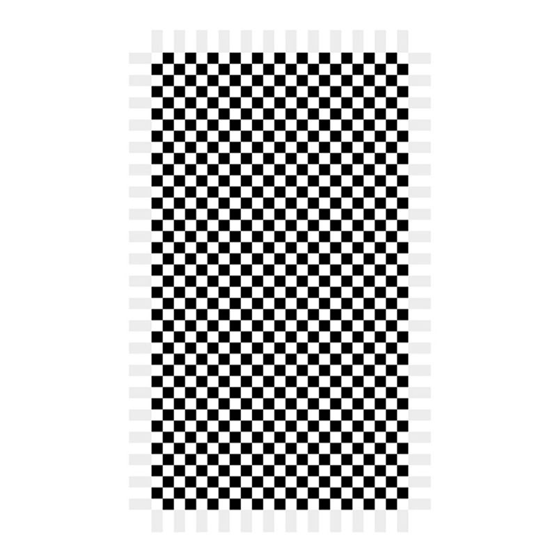 Brown Buffalo Check Rug Polyester Casual Rug Stain Resistant Rug for Living Room