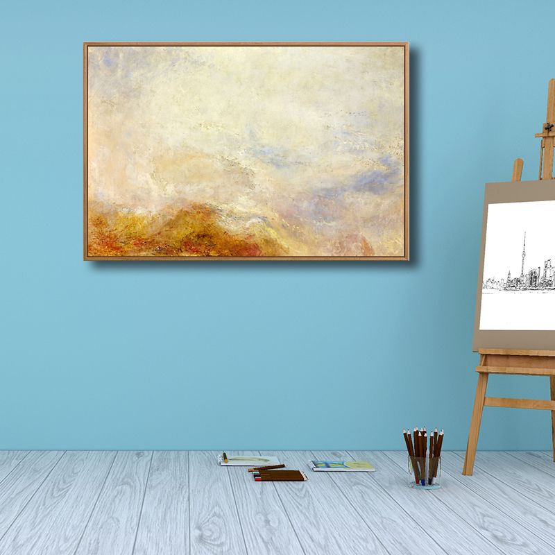 Landschaften-Wand-Kunst-Dekor, strukturierter Vintage-Wohnzimmer-Leinwanddruck, mehrere Größen