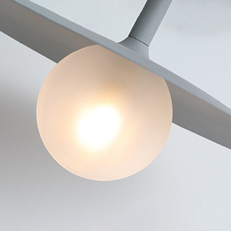 Metal Round Shape Wall Light Nordic Macarons Style 1-Light Wall Light Sconce