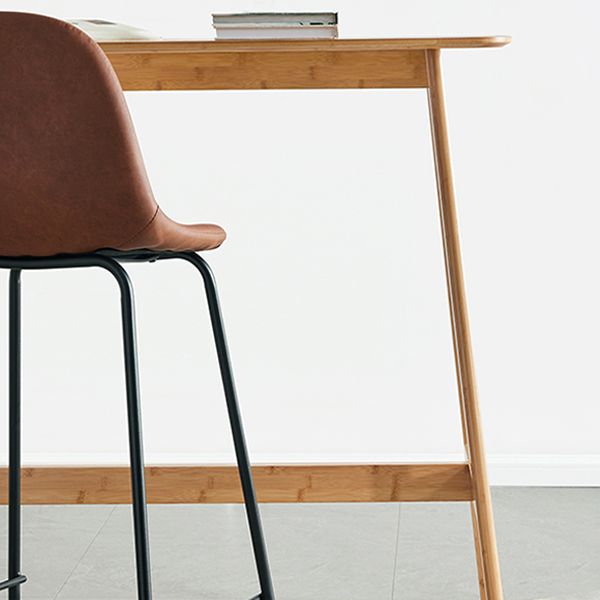 Contemporary Style Bar Set 1/2/3 Pieces Rectangle Pub Dining Set for Indoor