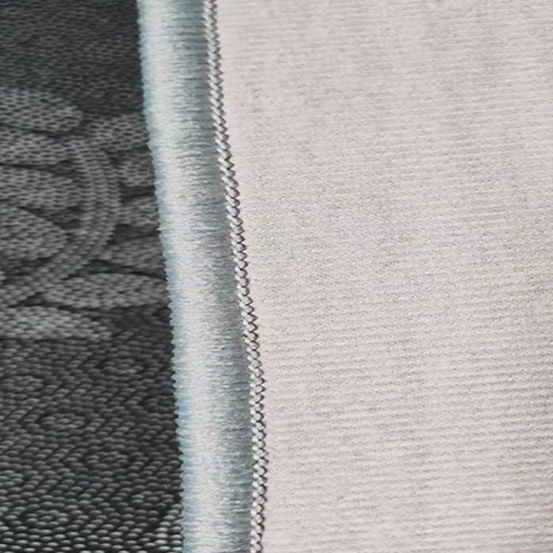 Rood Europees tapijtbloempatroon Polyester Gebied Tapijt niet-slip achterste tapijt voor woningdecoratie