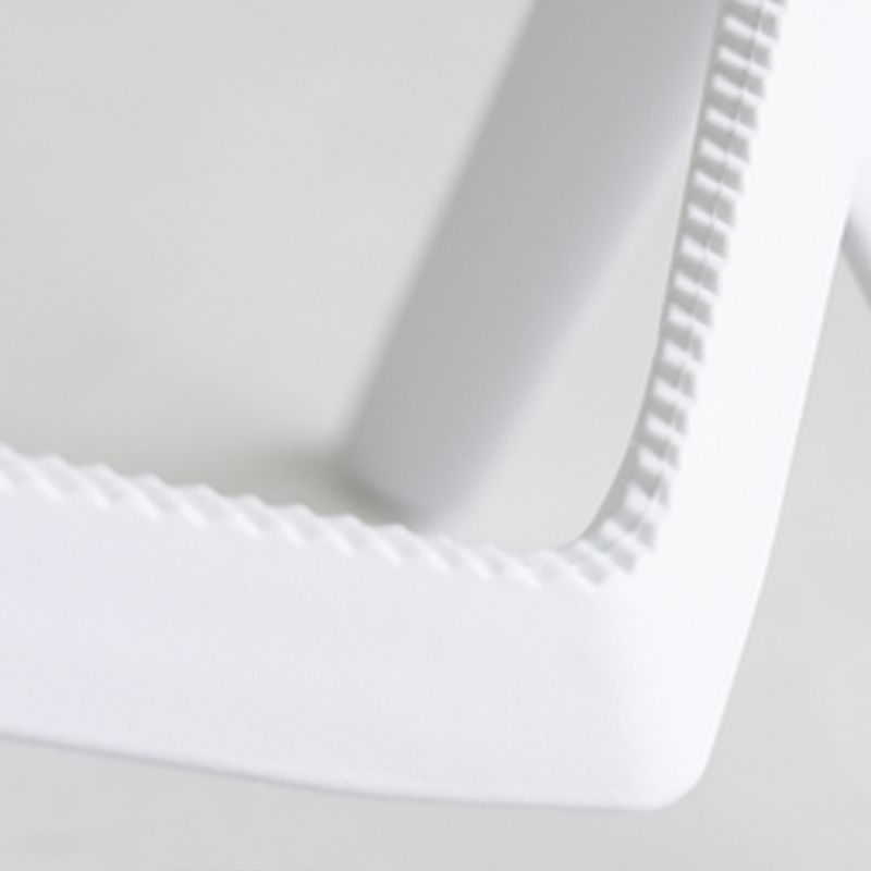 Modern Style Bar-stool Plastic Backless Bar Stool for Kitchen Bar with Plastic Legs