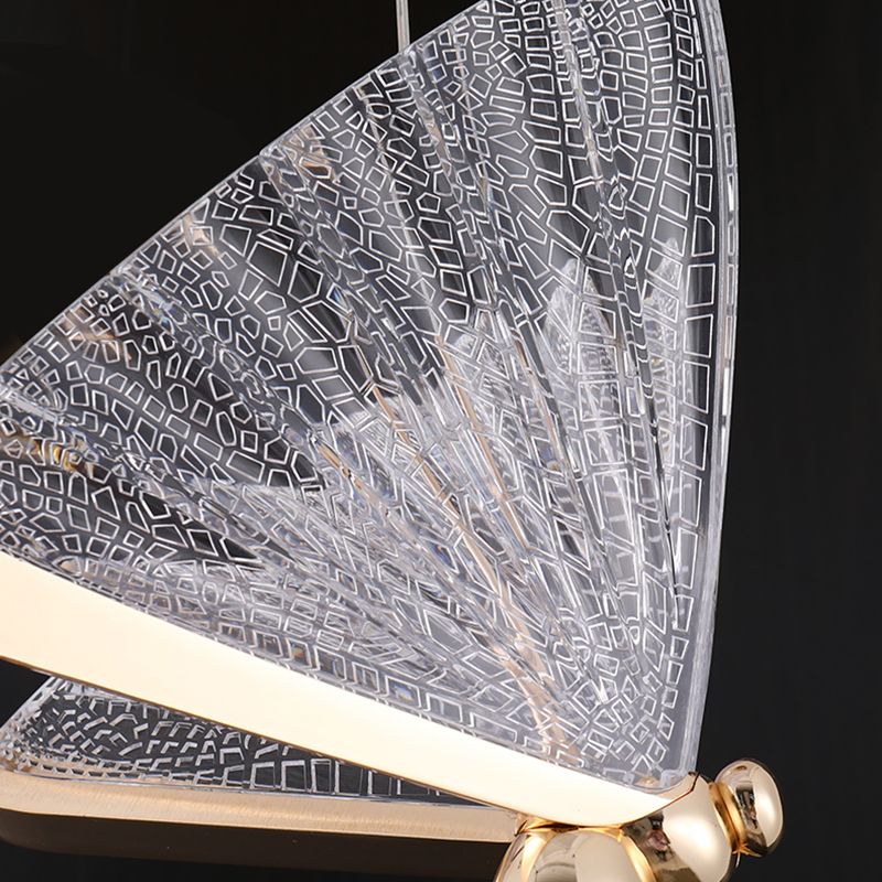 LED Butterfly Chandelier Pendant Nordic Modern Indoor Staircase Butterfly Lamp