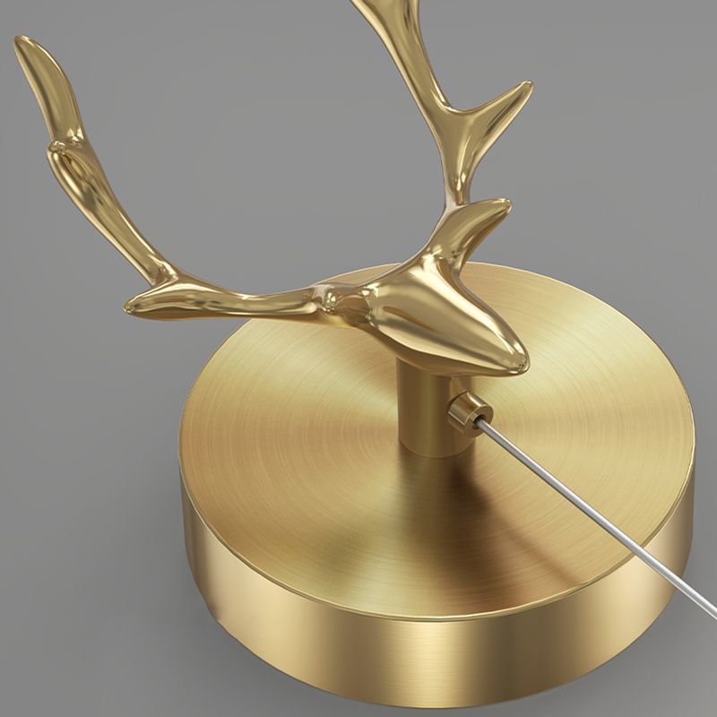 Modern Metal Wall Sconce LED Geometric Shape Wall Light with Acrylic Shade for Bedroom