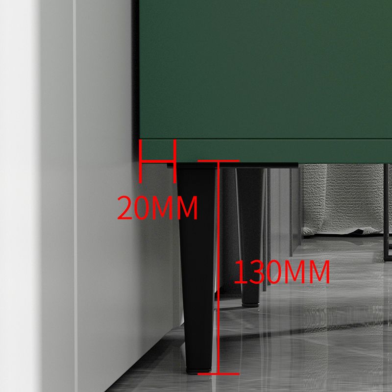 11.81" Wide Wooden Accent Cabinet with 1 Door Modern Side Cabinet with 2 Drawers