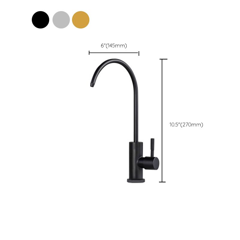 Traditional Single Level Kitchen Faucet Lead Free Metal Faucet