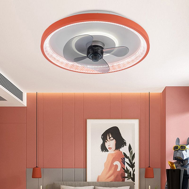 Éclairage de ventilateur de plafond macaron
