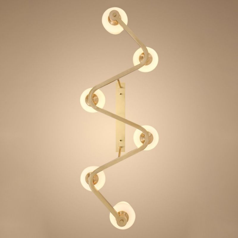 Golden Island Lamp Copper Island Hanging Lamp with Glass Shade for Dining Room