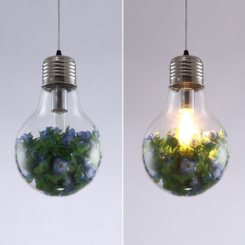 Moderne Kronleuchter -Anhänger -Glühbirnenform -Anlagen -Hängelampe (Dekorationen werden zufällig versendet)