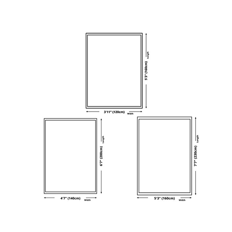 Modern Flowers Printed Carpet Polyester Indoor Carpet Stain Resistant Rug for Home Decoration