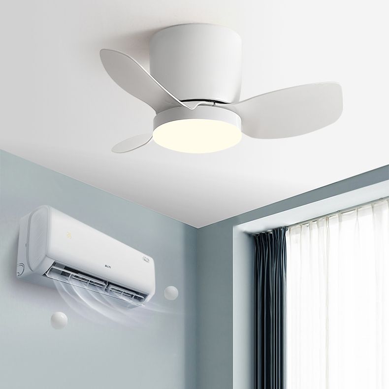 Ventilador de techo de estilo moderno Ligera 1 Luz de ventilador de techo para la habitación de los niños