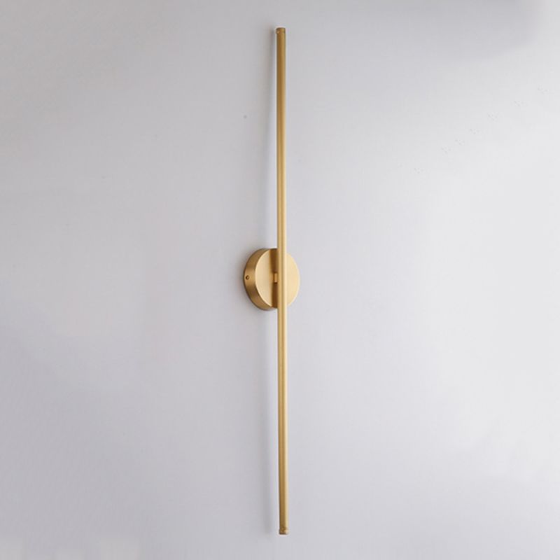 Modern Linear Wall Lighting Fixtures Metal 1-Light Wall Sconce Lighting for Living Room