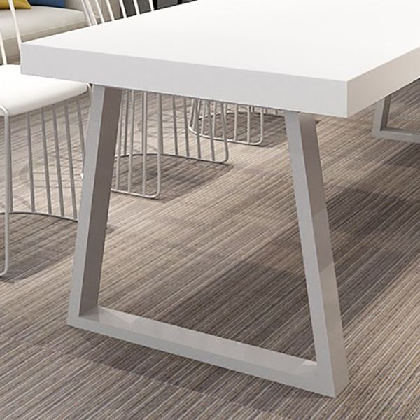 Traditionele luxe eettafel massief houten sledeonderstel eetkamermeubilair