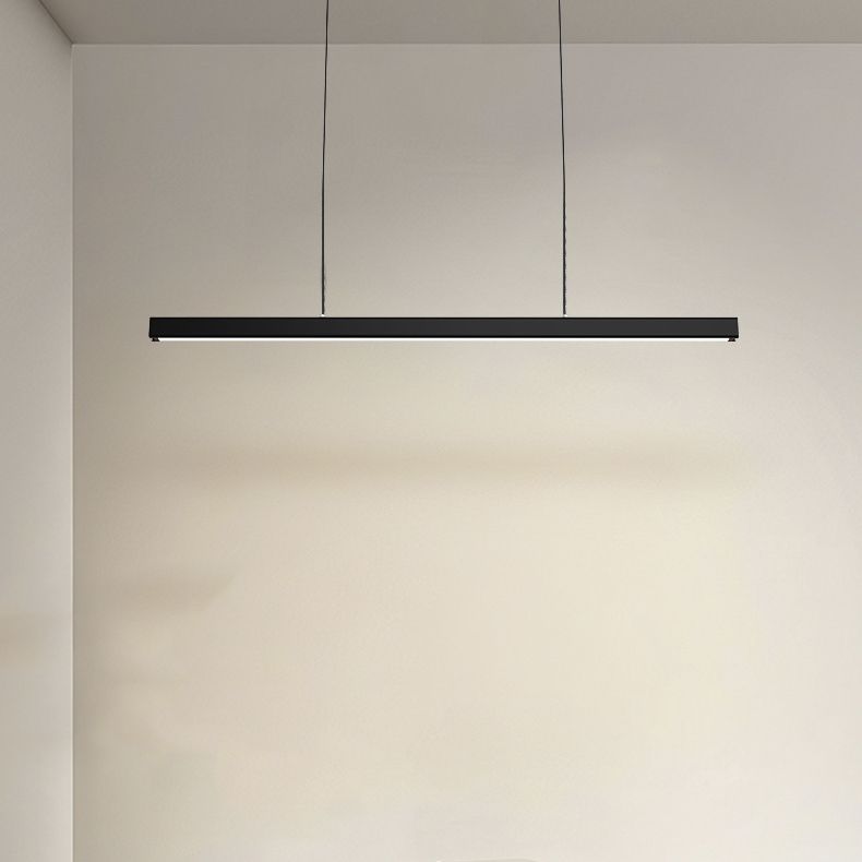 Modernism Single Black Kitchen Island Lighting LED Island Pendant Lighting