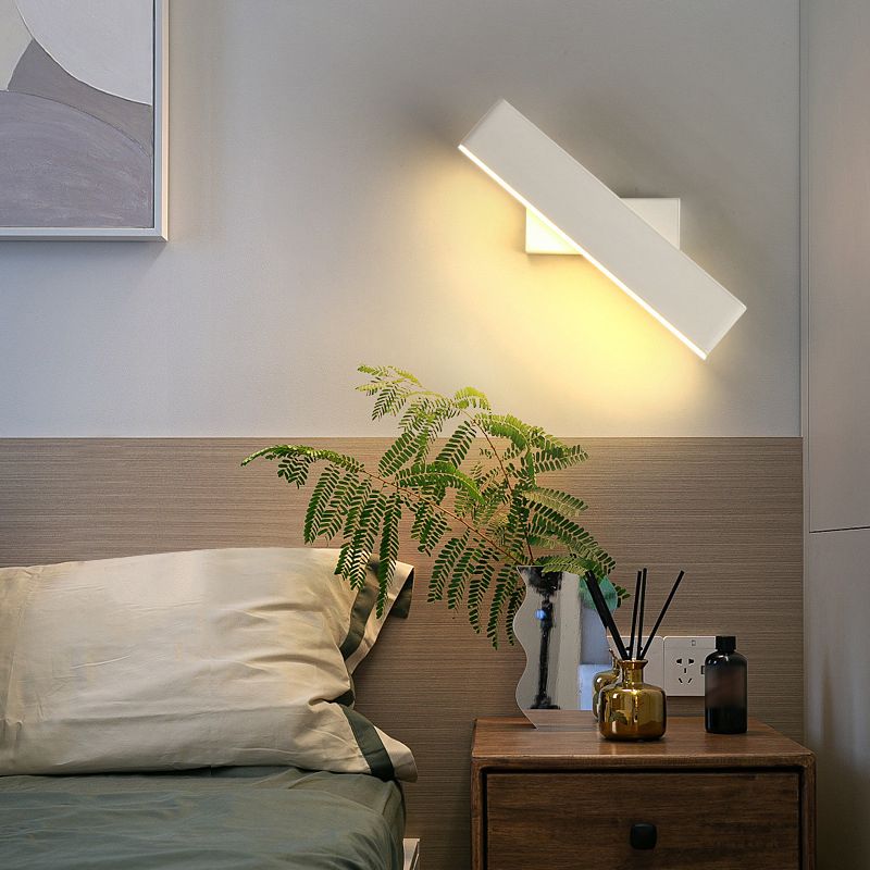 Rotatable Wall Mount Light LED Wall Light with Acrylic Shade for Living Room