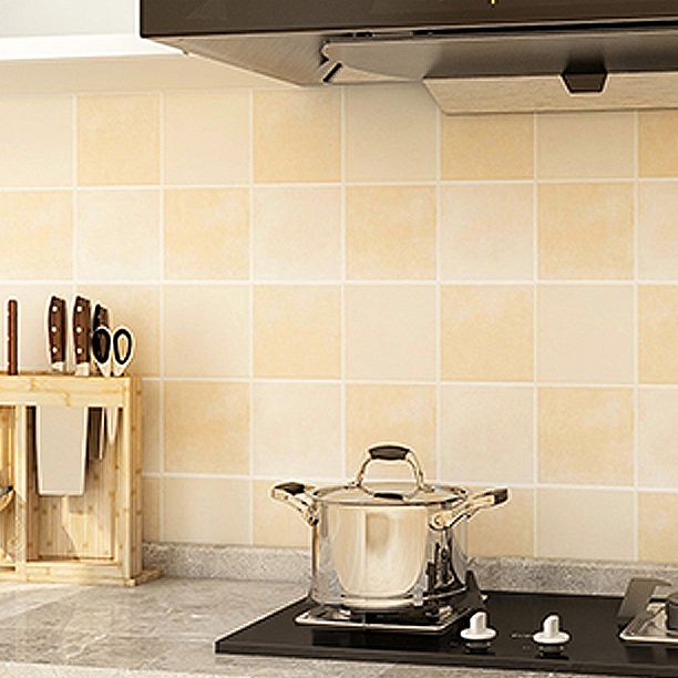 Modern Peel and Stick Backsplash PVC Mosaic Tile Field Tile for Kitchen