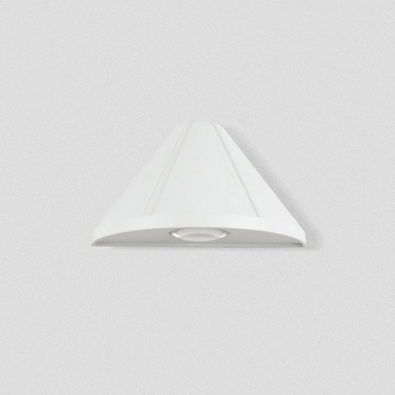 Modern Style Triangle Shade Wall Lamp Metal 1 Light Sconces for Outdoor