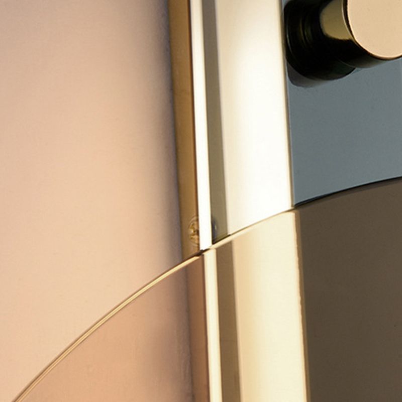 Moderne Wandmontaglampen mit bogenförmiger Glaswandleuchten für Schlafzimmer