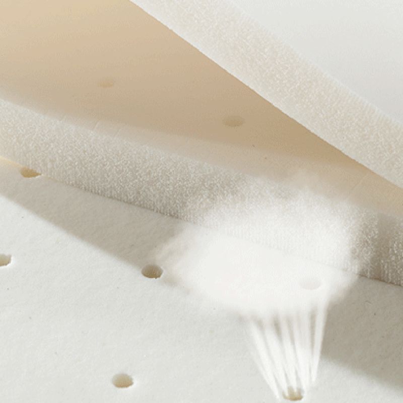 Microfiber Sofa Bed 33.46" Wide Armless Sofa Bed in Light Khaki