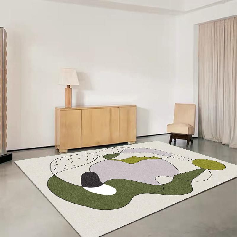 Fancy modern moderno moderno moderno tappeto area in poliestere tappeto non slip per decorazioni per la casa