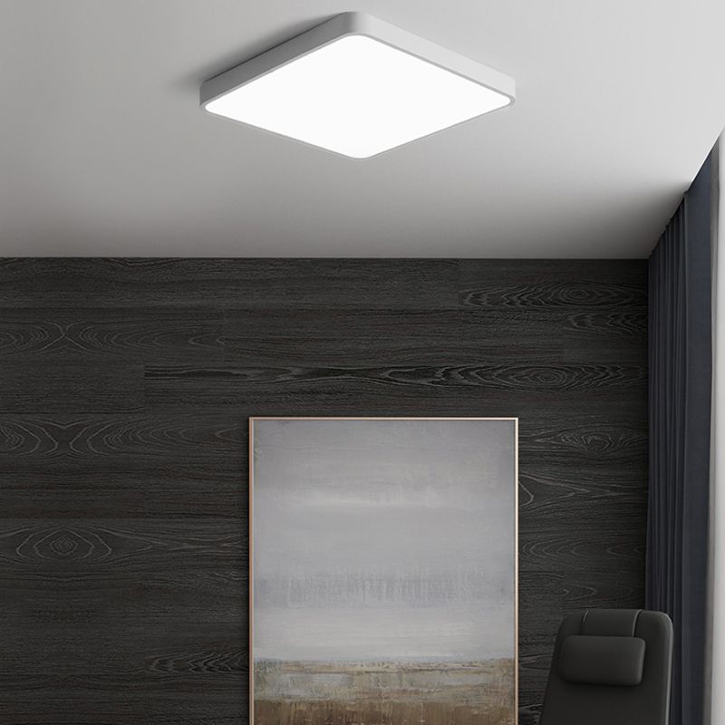 Contemporary Flush Mount Ceiling Lighting Fixture Geometry LED Ceiling Light for Bedroom