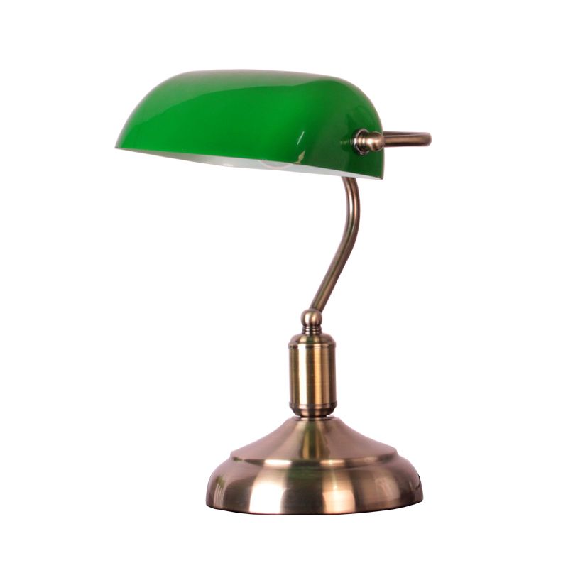 Stile moderno a forma unica da tavolo da tavolo vetro 1 luce da tavolo leggera