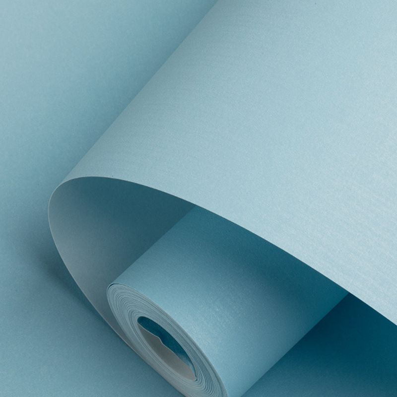 Simple Style Plain Wallpaper Roll Multi-Color Non-Pasted Wall Covering for Living Room