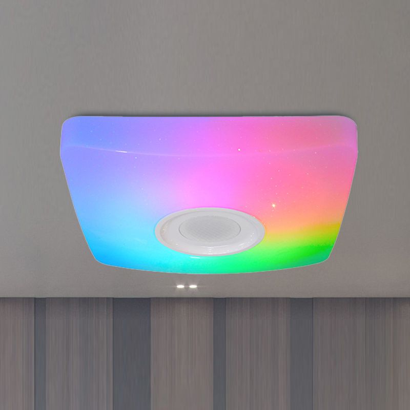 Unterputz-Deckenleuchte, LED-Licht, intelligentes Bluetooth-Musiklicht, buntes Licht, Ladenleuchte