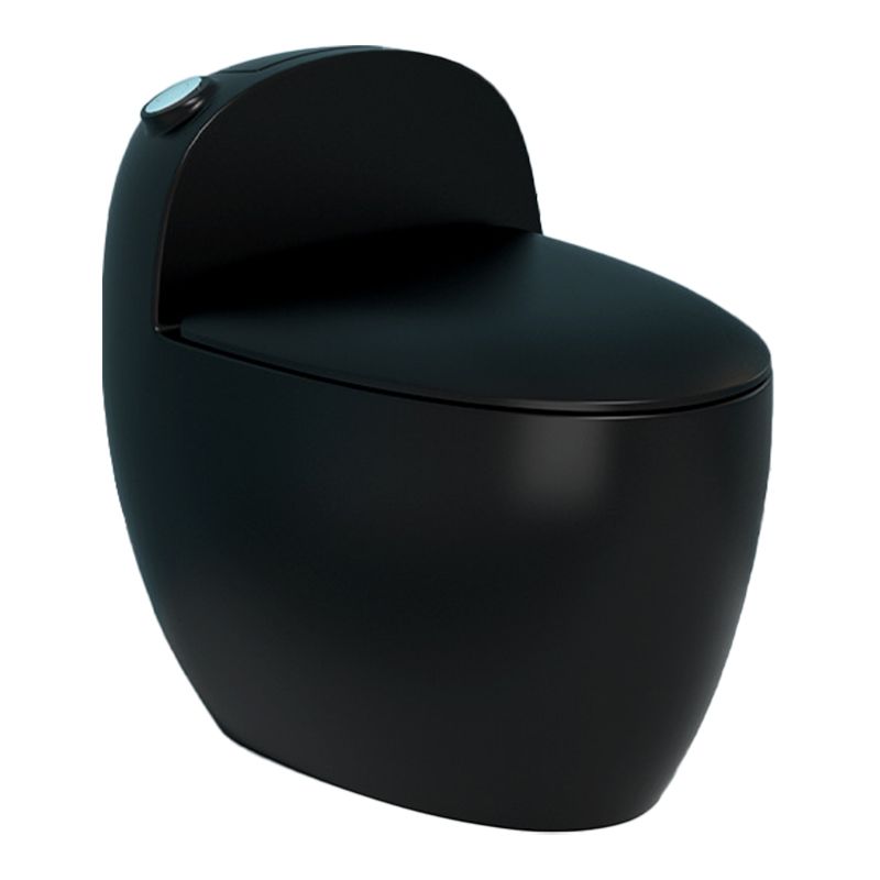 Floor Mount Flush Toilet Concealed Tank Modern One-Piece Toilet with Slow Close Seat