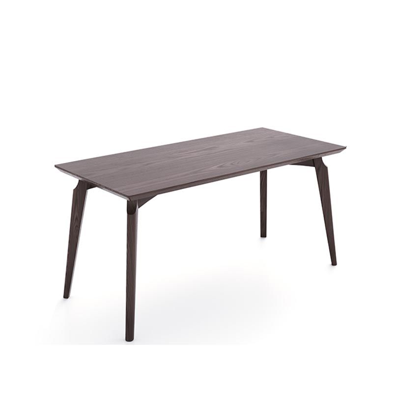 4-foot Solid Wood Table Rectangle Modern Fixed Dinner Room Kitchen Table