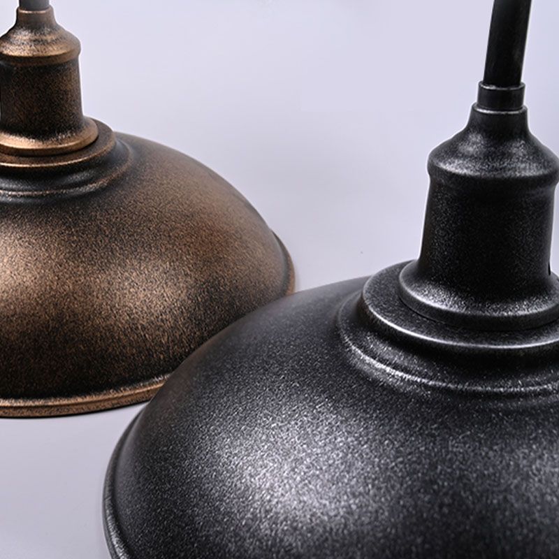 Antike Scheunen Schatten Wandleuchte, Metall 1-Licht-Leuchtenleuchte